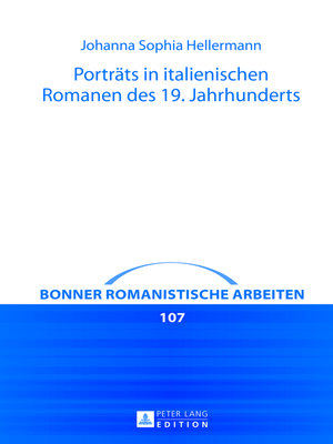 cover image of Porträts in italienischen Romanen des 19. Jahrhunderts